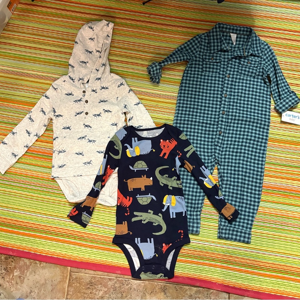 Carter's 4 piece long sleeve bundleNWT
